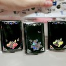 미바네일 | [다이소 DIY] 다이소 아이템 자개 스티커 리폼 (쿠션,헤어핀,거울)