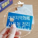 대전 긴급지원금 지역화폐 사용처 정리(05.11 추가)