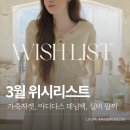 P-5L04 | [꿈꾸는 위시] 3월 다가오는 봄맞이 쇼핑 리스트 (무신사 빈티지 가죽자켓, 아디다스 데님백, 실버 팔찌)