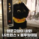 행운냥이 | 무적LG! 행운 냥이 네로 굿즈 웨이팅없이 겟할 수 있는 삼성역 &lt;블루밍테일 x LG트윈스&gt; 팝업