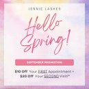 [W34] 'JENNIE LASHES' 9월 프로모션 이벤트 안내 이미지