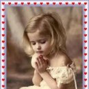 기도하는 어린이 사진 이야기 이미지