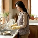 7290 | 마벨로제 꽃무늬 김장조끼, 촌캉스룩 완성! 할머니조끼 남녀공용 7,290원 득템 후기