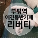 [인천부평카페] 리벌티 애견 동반 가능한 분위기 좋은 카페 LIBERTY