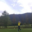 라운딩 스크린 골프 이미지