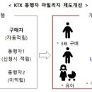 KTX 동행자 중 중증장애인 등의 경우 구매자에게 마일리지 자동 적립국민권익위, 제도 개선 권고…동행자 마일리지 적립안내 문구 상시 기 이미지