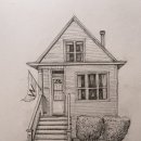 퇴근 후 일상 스케치 이미지