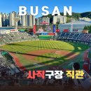 중앙블럭 | 사직구장 시야 중앙상단석 55블럭 직관 후기