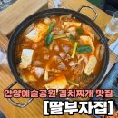 안양예술공원 맛집 딸부자집 안양 김치찌개 맛집
