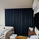 린커튼 - 아산시 매곡로 43-1 | 하양 우미린 아파트 커튼 블라인드 시공후기, 거실 쉬폰 전동커튼부터 안방 암막까지