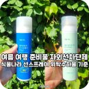 나라환경(주) - 4538 | 여름 자외선차단제 식물나라 선스프레이 위탁수하물 기내 반입 기준정보 2종 비교 사용후기