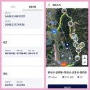 ❤️봉서산~삼태봉~파군산~신흥산~동대산종주24.8.31일 이미지