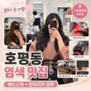 대박살롱 | 평내호평미용실 그로잉살롱 / 새치커버 전후 차이 대박 안마의자 헤드스파 후기