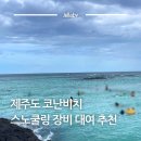 코난횟집 | 제주도 코난비치 스노쿨링 해변 장비 대여 명소 추천