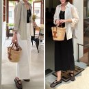 “여름 린넨셔츠과 알라리아슈즈 30대 여성의 편안·시크 여름 코디 ,데이트 카페 리뷰”