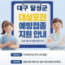 달성군 보건소 대상포진 접종 가격 얼마나 할까?