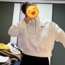 나이키 추천 - 크롭 반집업 맨투맨 긴팔 티셔츠 나이키 스포츠웨어 피닉스 플리스 집업