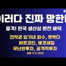 이러다,진짜 망한다/충격! 한국 생산성 바닥/전작권 회수,임기내 못박다/디지털 에너지/비트코인,바겐세일...11/5 [공병호TV] 이미지