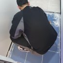 [운정헬스장] 로망휘트니스 탈의실 바닥 공사 직접한 후기