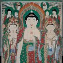 청곡사 영산회괘불탱 이미지