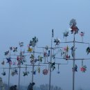 바람개비 조형물 이미지