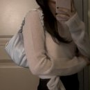 20대 여자 가방 브랜드 추천 벵디 루크 새틴 라이트 블루 후기