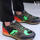 13FW Neil Barrett 크롭 슬랙스 블랙 이미지