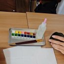 그리다: 수채화 교실 | 부평 학땡카페 - 들어가자마자 "와, 우리교실인데?" 청리단길 이색카페 후기