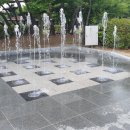 바닥분수 이미지