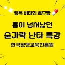 흥리듬숟가락난타 | 흥이 넘쳐났던 숟가락 난타 특강 속으로 !! 인천 웃음 힐링 강사 효주짱