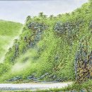 정선풍경 이미지