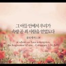 오늘의 '영어성경 사진'(868강) “죄 사함의 조건”(골로새서 1장 14절) 이미지