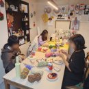 요리조리 콕콕 펀치니들 | [은평구 클래스] 귀요미 초딩 3인방과 함께한 펀치니들 원데이 클래스 수업현장