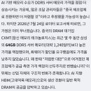 루머)창신메모리 삼성보다 더 비싼 가격 요구 이미지