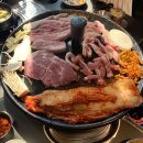 솥뚜껑 삼겹살 이미지