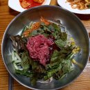 군산 10대 맛집 중 하나 '한일옥' 오늘은 무우국이 아닌 9,000원 육회비빔밥 / 한석규 & 심은하 '8월의 크리스마스' 이미지