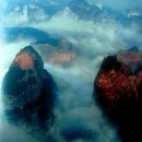중국의 웅장하고 기기묘한 장랑산 이미지