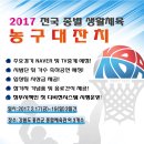 (개최) 2017 전국 종별 생활체육 농구대잔치 이미지