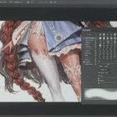 디지털 드로잉 이미지