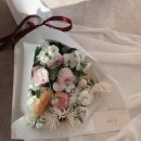 Flower class 러블리 핸드타이드 꽃다발 만들기