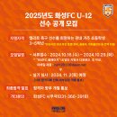 화성FC U-12 공개테스트 모집 이미지