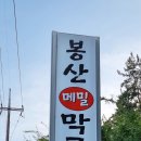 전라도 담양 현지인 맛집 봉산메밀막국수 들기름 비빔막국수 녹두전