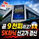 코스피 최고치 경신 9천피 눈앞 | SK하이닉스 신기록