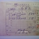 마량용(馬糧用) 대맥판매전표(大脈販賣傳票), 보리 판매대금 14원 23전 (1938년) 이미지