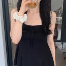 라플리에 로즈탑 블랙 리즈 더위시 leeds 엠마 리본 레이스 블라우스 후기