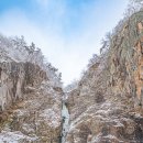 설경산수화 | 충북 영동 가볼만한곳 겨울여행 옥계폭포 설경