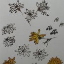 사군자 국화 이미지