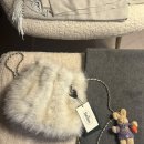 솜뭉치 | 더바넷 thebarnnet - 퍼 백팩 솜뭉치 가방 후기 (Fur Drawstring Backpack_Ivory)