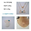 12일발송) 이*정님 ~ 전지현 터키석 목걸이 이미지