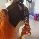 오렌지헤어아트 이미지